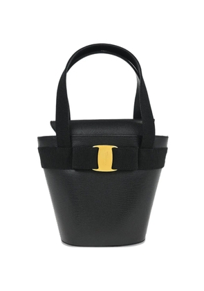 Ferragamo Pre-Owned 1990-2000s Vara bow tote bag - Black