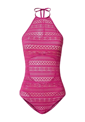 TWINSET lace swimsuit - Purple