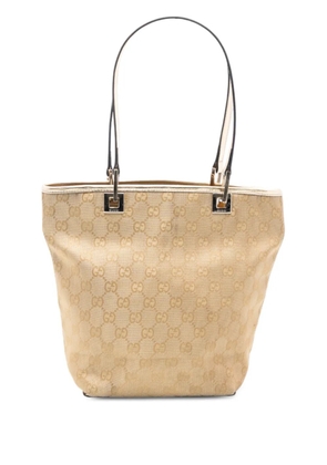 Gucci Pre-Owned 2000-2015 GG Canvas tote bag - Gold