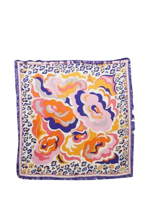 PUCCI Pre-Owned silk printed scarf - Neutrals