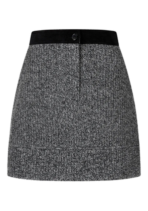 TOMBOY knitted mini skirt - Grey