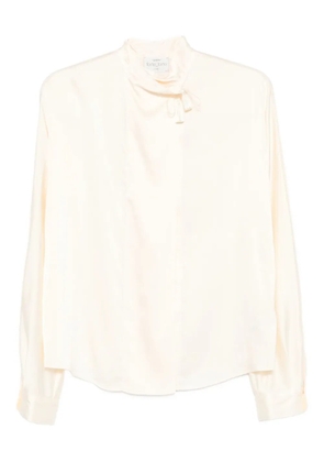 Forte Forte high-neck blouse - Neutrals