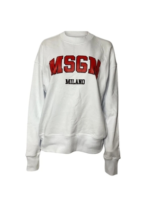 MSGM crew-neck sweatshirt - White