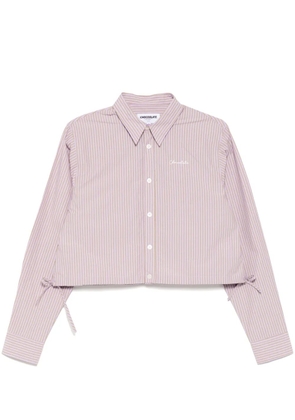 CHOCOOLATE striped shirt - Purple