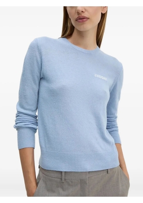 Day Birger Et Mikkelsen logo-intarsia sweater - Blue