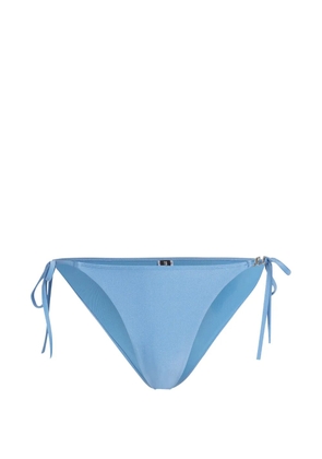 Karl Lagerfeld self-tie cheeky bikini bottoms - Blue