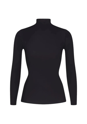 Skims mock-neck long-sleeve top - Black