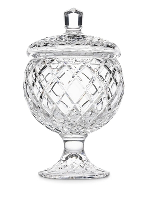 Mario Cioni & C tall crystal vase - White