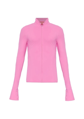 Diesel zip long-sleeve shirt - Pink