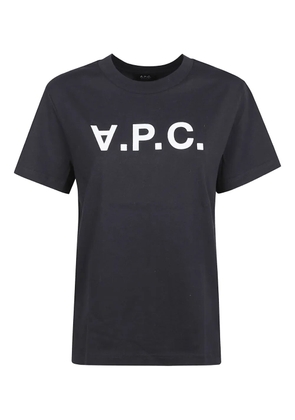 A.P.C. logo T-shirt - Blue