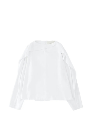Studio Nicholson organic drape emmet top - White