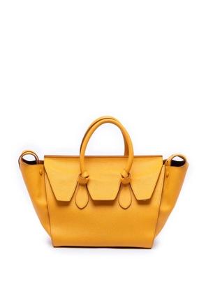 Celine Pre-Owned 2013 Small Grained Calfskin Tie Knot handbag - Yellow
