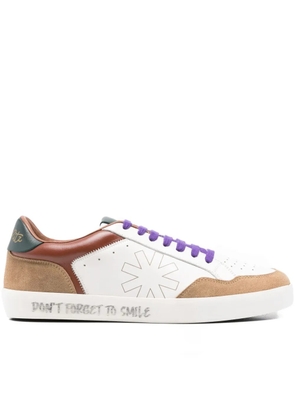 Manuel Ritz panelled lace-up sneakers - White