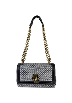 Bottega Veneta Pre-Owned Olimpia metallic shoulder bag - Silver