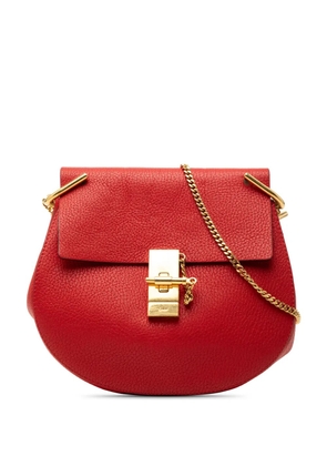 Chloé Pre-Owned 2014-2015 Small Leather Drew crossbody bag - Red