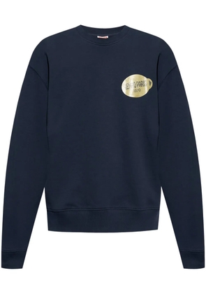 Kenzo Fruit Stickers cotton sweatshirt - Blue