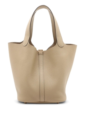 Hermès Pre-Owned 2025 Clemence Picotin Lock 22 handbag - Brown