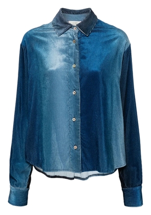 Forte Forte gradient corduroy shirt - Blue