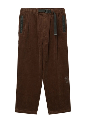 Alpha Industries corduroy pleated trousers - Brown