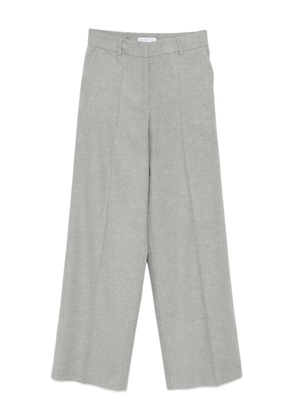 Manuel Ritz straight flannel trousers - Grey