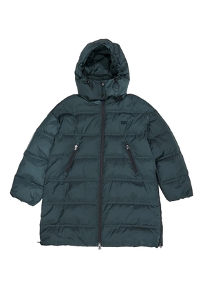 Bimba y Lola detachable-hoodie zip jacket - Green