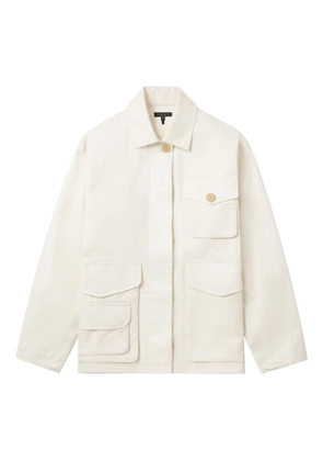 rag & bone button-fastening pocket jacket - White