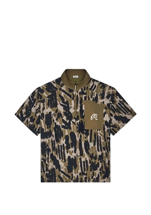 Malbon Golf camouflage-pattern polo shirt - Green