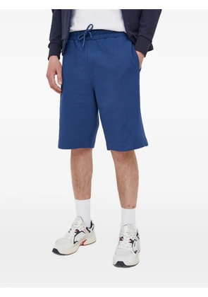 Trussardi drawstring track shorts - Blue