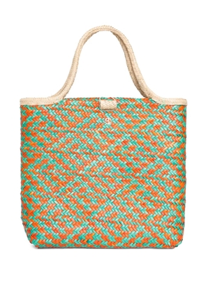 Brigitte Dandá handwoven beach bag - Green
