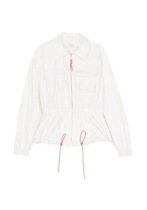3.1 Phillip Lim drawstring zip-up jacket - Neutrals