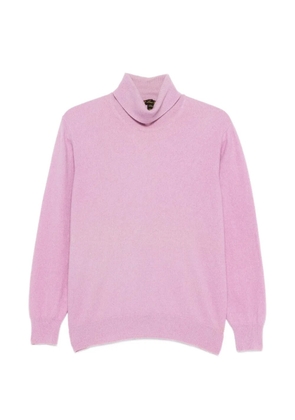 Loro Piana Pre-Owned 2020s roll-neck sweater - Pink