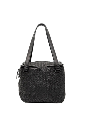 Bottega Veneta Pre-Owned 2012-2025 Nappa Intrecciato Square handbag - Black