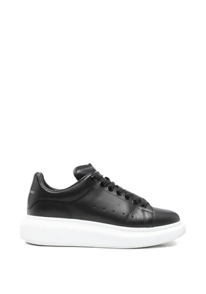Alexander McQueen Pre-Owned lace-up leather sneakers - Black
