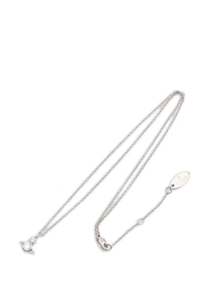 Vivienne Westwood Pre-Owned Orb rhinestone necklace - Silver