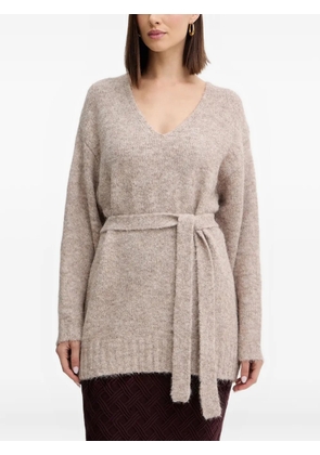 GUESS USA KIyoka V-neck sweater - Neutrals