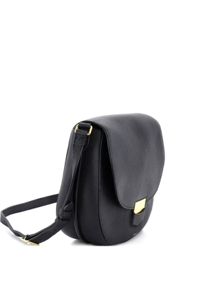 Celine Pre-Owned Trotteur Grainy Leather Medium crossbody bag - Black