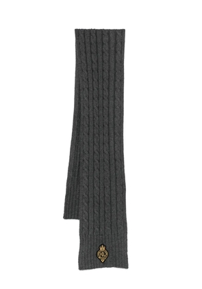 Lauren Ralph Lauren cable-knit scarf - Grey