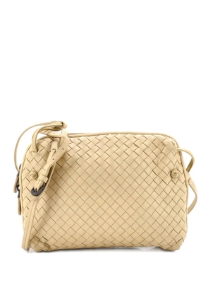 Bottega Veneta Pre-Owned Nodini Intrecciato Nappa Small crossbody bag - Yellow