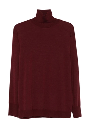 Erika Cavallini Fenice turtleneck top - Red