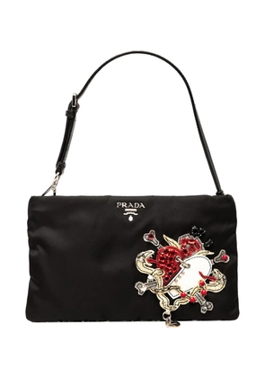 Prada Pre-Owned 2000-2025 Tessuto Tattoo Pochette shoulder bag - Black