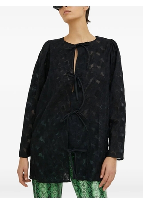 Résumé tie top - Black