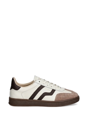 Gant striped suede sneakers - Neutrals