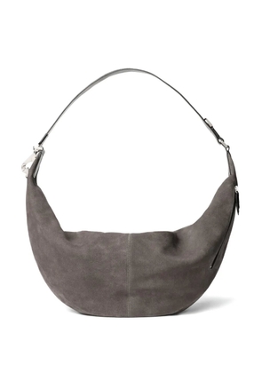 LEMAIRE large suede shoulder bag - Grey