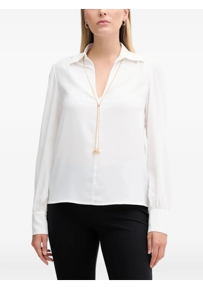 Gaudi V-neck blouse - White