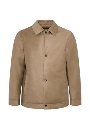 Yves Salomon button overshirt - Neutrals