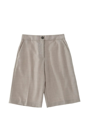 Studio Nicholson tailored cabra wool shorts - Neutrals