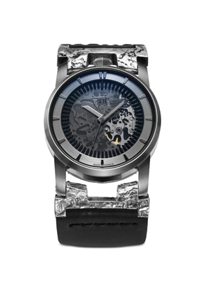 Fob Paris Skeleton 41mm watch - Grey