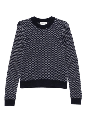 BOMPARD jacquard crew-neck sweater - Blue