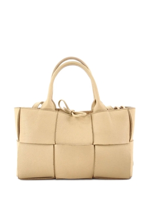 Bottega Veneta Pre-Owned Arco Maxi Intrecciato Leather Mini tote bag - Neutrals