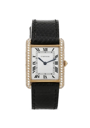 Cartier 1970s Tank 31mm watch - White